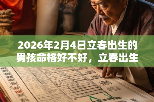 2026年2月4日立春出生的男孩命格好不好，立春出生的宝宝属什么？