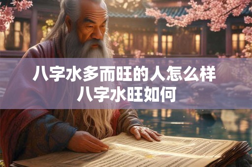 八字水多而旺的人怎么样 八字水旺如何