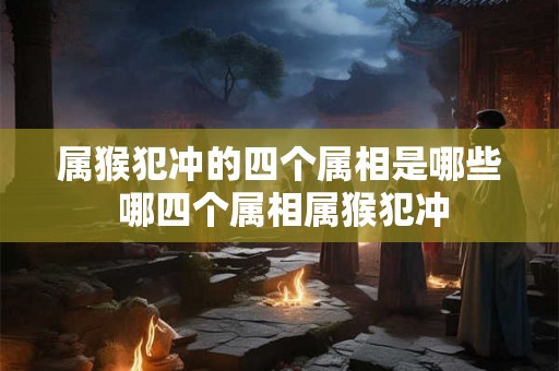 属猴犯冲的四个属相是哪些 哪四个属相属猴犯冲
