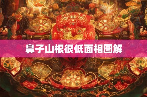 鼻子山根很低面相图解