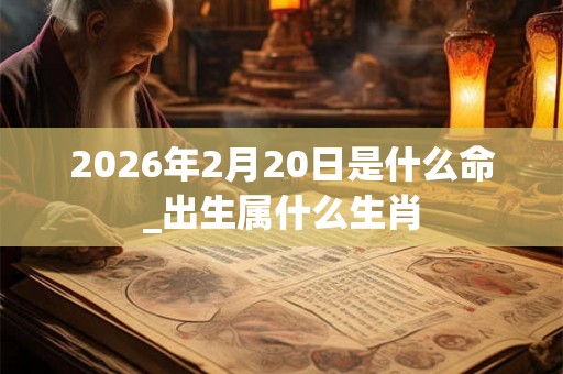 2026年2月20日是什么命_出生属什么生肖 2026年2月20日是什么命_出生属什么生肖