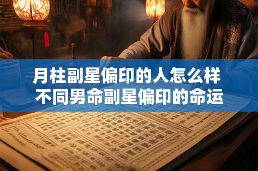 月柱副星偏印的人怎么样 不同男命副星偏印的命运 月柱副星偏印的人怎么样 不同男命副星偏印的命运