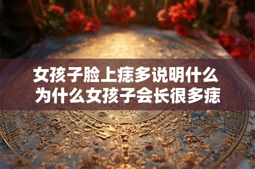 女孩子脸上痣多说明什么 为什么女孩子会长很多痣