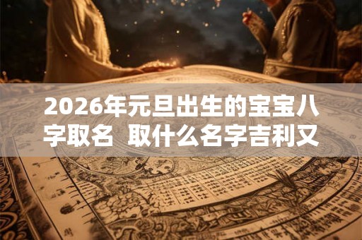 2026年元旦出生的宝宝八字取名  取什么名字吉利又好听