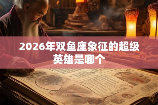 2026年双鱼座象征的超级英雄是哪个