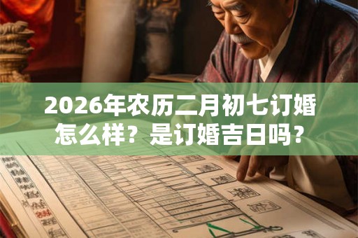 2026年农历二月初七订婚怎么样?是订婚吉日吗? 2026年农历二月初七订婚怎么样?是订婚吉日吗?