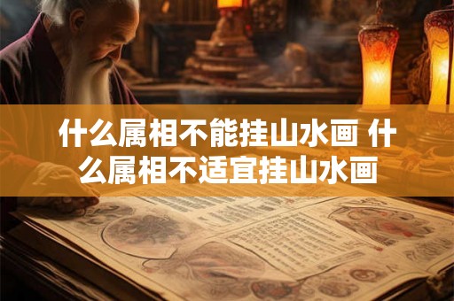 什么属相不能挂山水画 什么属相不适宜挂山水画