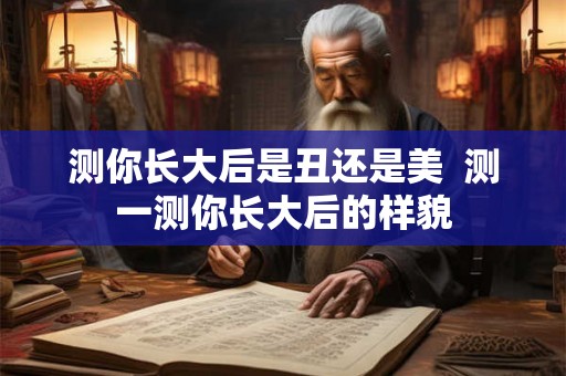 测你长大后是丑还是美 测一测你长大后的样貌 测你长大后是丑还是美 测一测你长大后的样貌