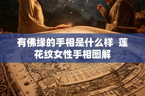 有佛缘的手相是什么样  莲花纹女性手相图解