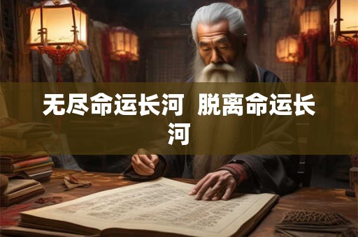 无尽命运长河  脱离命运长河