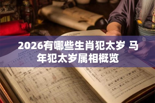 2026有哪些生肖犯太岁 马年犯太岁属相概览