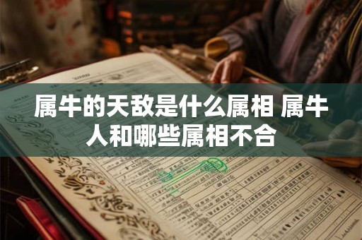 属牛的天敌是什么属相 属牛人和哪些属相不合