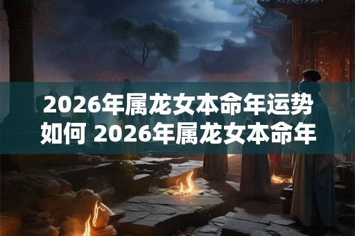 2026年属龙女本命年运势如何 2026年属龙女本命年运势好吗 2026年属龙女本命年运势如何 2026年属龙女本命年运势好吗