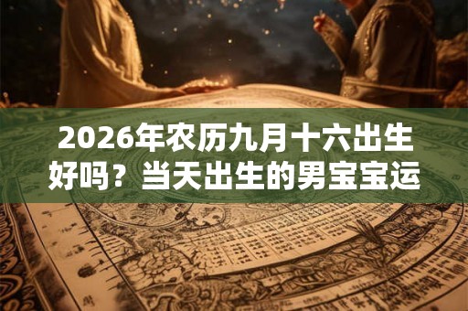 2026年农历九月十六出生好吗?当天出生的男宝宝运势详解 2026年农历九月十六出生好吗?当天出生的男宝宝运势详解