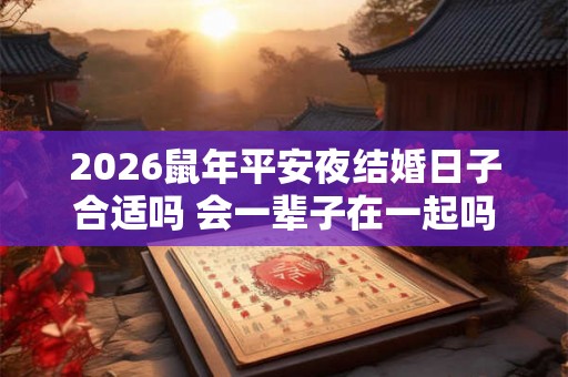 2026鼠年平安夜结婚日子合适吗 会一辈子在一起吗
