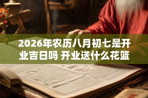 2026年农历八月初七是开业吉日吗 开业送什么花篮 2026年农历八月初七是开业吉日吗 开业送什么花篮