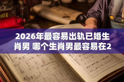 2026年最容易出轨已婚生肖男 哪个生肖男最容易在2026年出轨