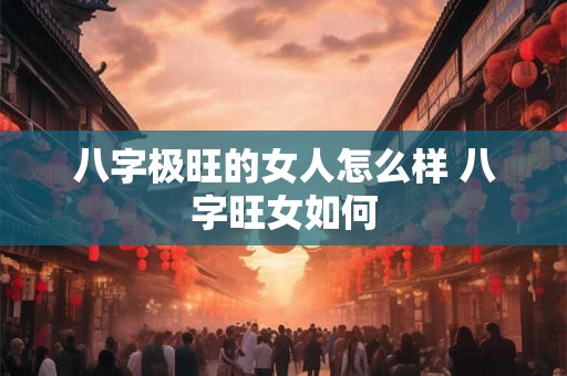 八字极旺的女人怎么样 八字旺女如何