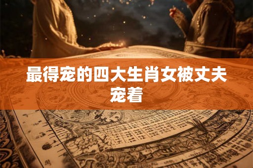 最得宠的四大生肖女被丈夫宠着