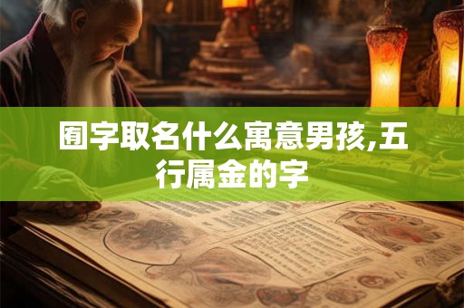 囿字取名什么寓意男孩,五行属金的字