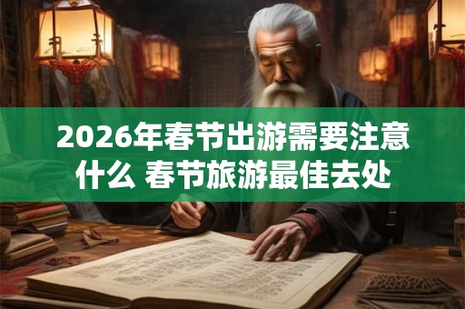 2026年春节出游需要注意什么 春节旅游最佳去处 2026年春节出游需要注意什么 春节旅游最佳去处