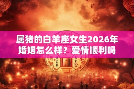 属猪的白羊座女生2026年婚姻怎么样？爱情顺利吗