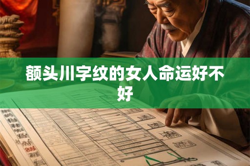 额头川字纹的女人命运好不好
