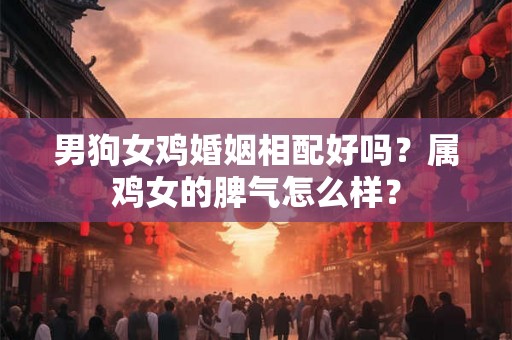 男狗女鸡婚姻相配好吗？属鸡女的脾气怎么样？