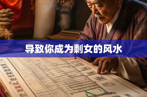 导致你成为剩女的风水