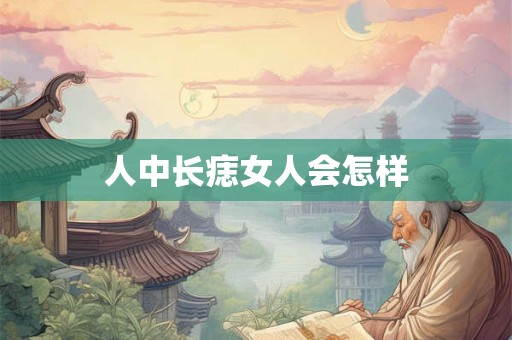 人中长痣女人会怎样