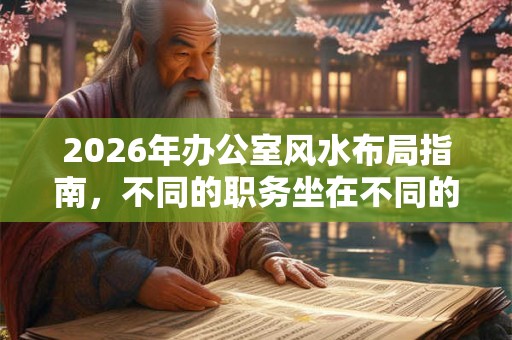 2026年办公室风水布局指南，不同的职务坐在不同的位置！