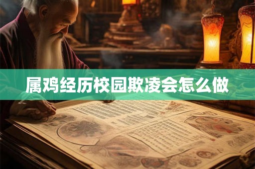 属鸡经历校园欺凌会怎么做