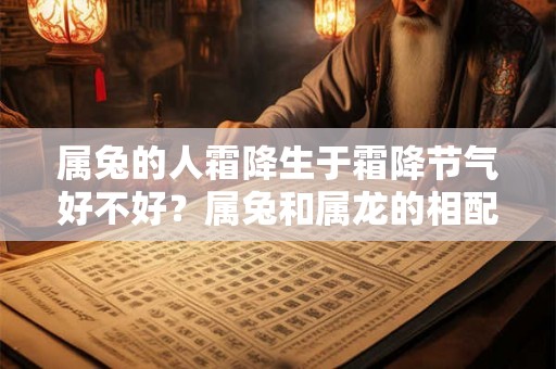 属兔的人霜降生于霜降节气好不好？属兔和属龙的相配吗？