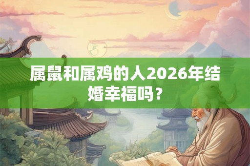 属鼠和属鸡的人2026年结婚幸福吗? 属鼠和属鸡的人2026年结婚幸福吗?