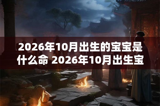 2026年10月出生的宝宝是什么命 2026年10月出生宝宝五行属性