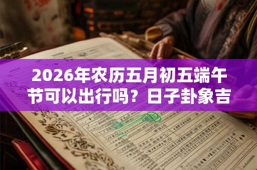 2026年农历五月初五端午节可以出行吗？日子卦象吉凶？