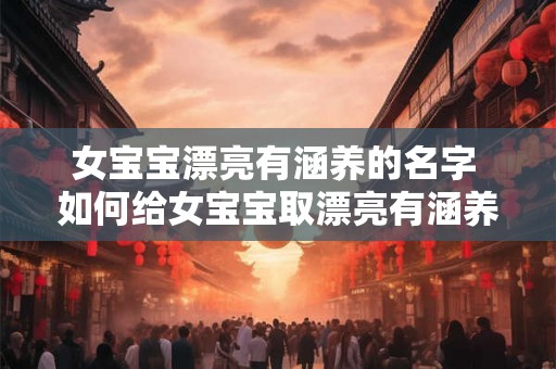 女宝宝漂亮有涵养的名字 如何给女宝宝取漂亮有涵养的名字 女宝宝漂亮有涵养的名字 如何给女宝宝取漂亮有涵养的名字