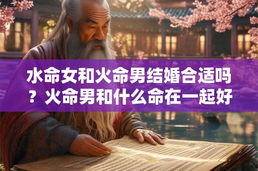 水命女和火命男结婚合适吗？火命男和什么命在一起好？