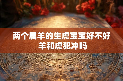 两个属羊的生虎宝宝好不好 羊和虎犯冲吗 两个属羊的生虎宝宝好不好 羊和虎犯冲吗