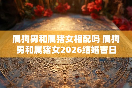 属狗男和属猪女相配吗 属狗男和属猪女2026结婚吉日