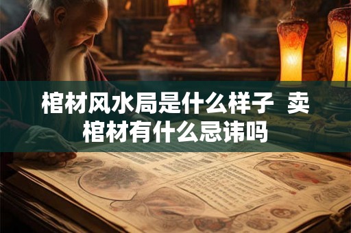 棺材风水局是什么样子  卖棺材有什么忌讳吗