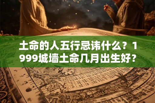 土命的人五行忌讳什么？1999城墙土命几月出生好？