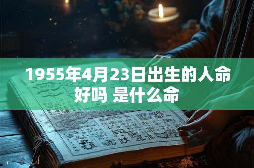 1955年4月23日出生的人命好吗 是什么命 1955年4月23日出生的人命好吗 是什么命