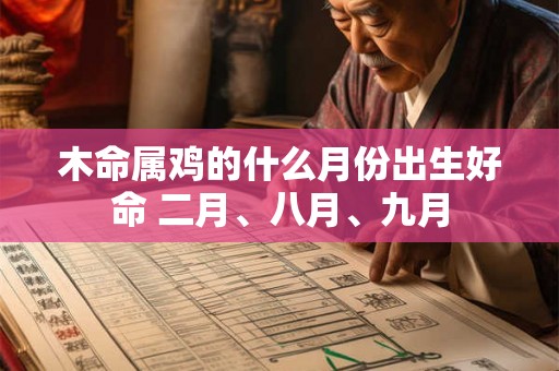 木命属鸡的什么月份出生好命 二月、八月、九月