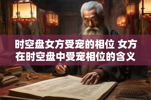 时空盘女方受宠的相位 女方在时空盘中受宠相位的含义 时空盘女方受宠的相位 女方在时空盘中受宠相位的含义