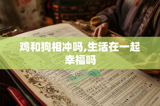 鸡和狗相冲吗,生活在一起幸福吗