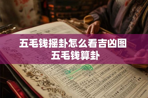五毛钱摇卦怎么看吉凶图  五毛钱算卦