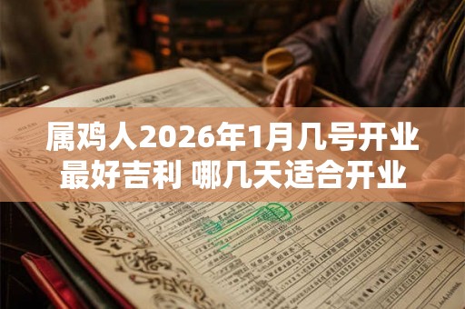 属鸡人2026年1月几号开业最好吉利 哪几天适合开业 属鸡人2026年1月几号开业最好吉利 哪几天适合开业