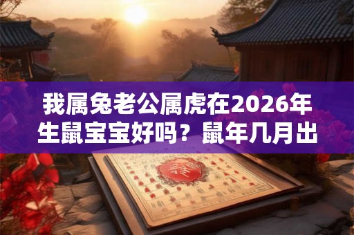 我属兔老公属虎在2026年生鼠宝宝好吗？鼠年几月出生最好？