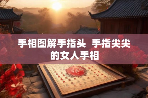 手相图解手指头  手指尖尖的女人手相